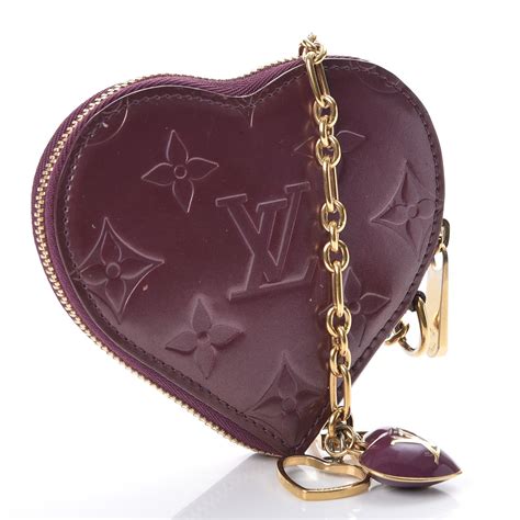 louis vuitton vernis heart coin purse|louis vuitton coin purse price.